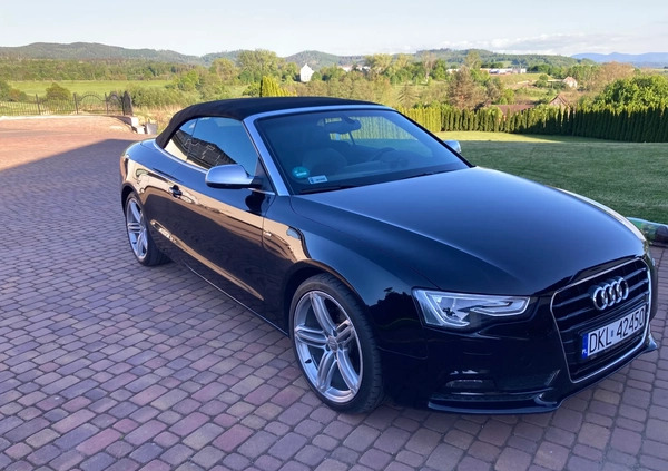 Audi A5 cena 65000 przebieg: 131432, rok produkcji 2013 z Konstantynów Łódzki małe 137